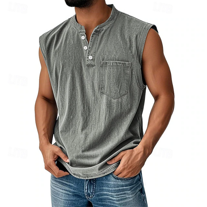Joost | Mouwloze Casual Tanktop