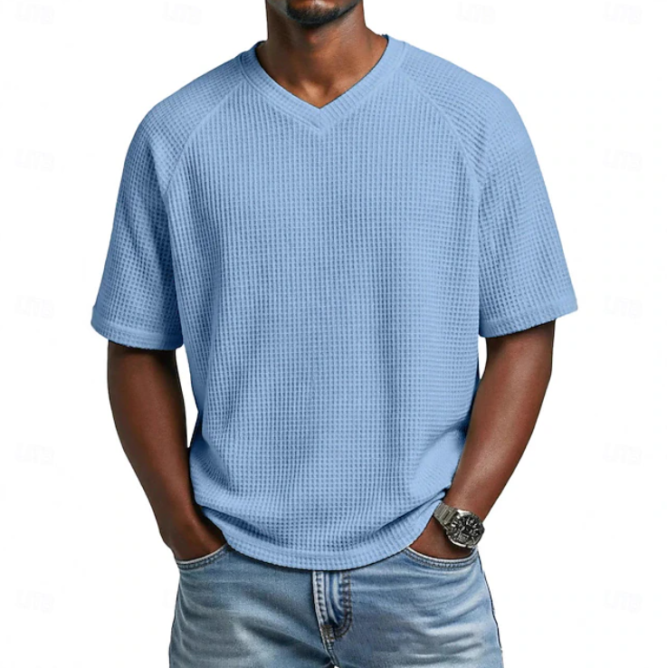 Maikel | Comfortabel T-shirt met V-hals