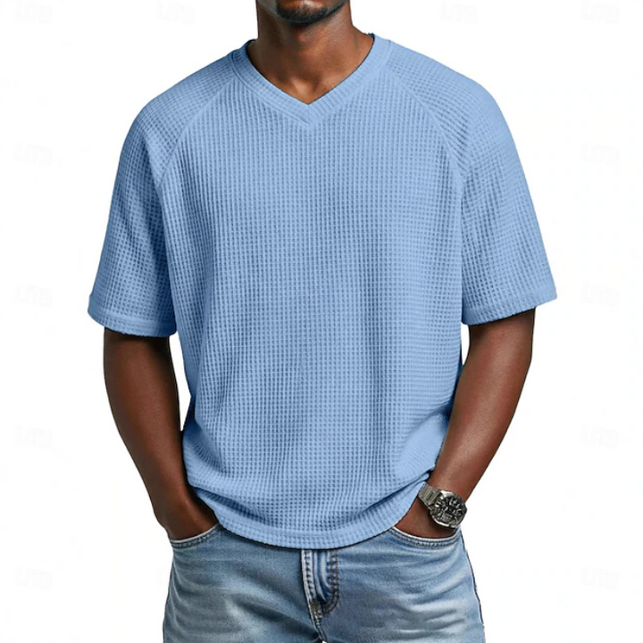 Maikel | Comfortabel T-shirt met V-hals