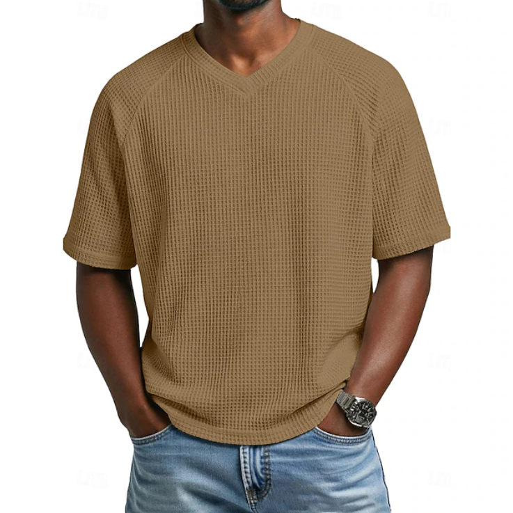 Maikel | Comfortabel T-shirt met V-hals