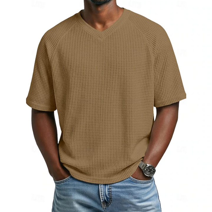 Maikel | Comfortabel T-shirt met V-hals