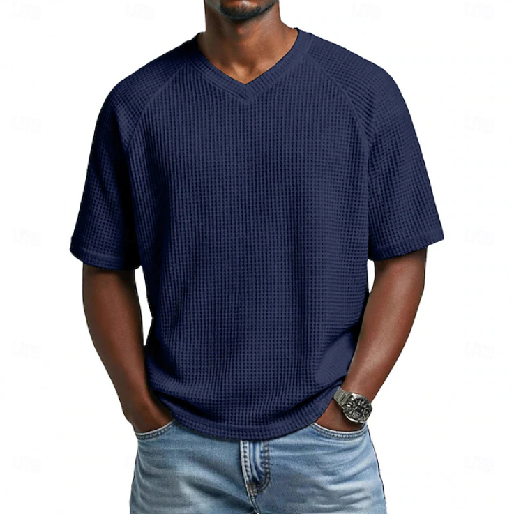 Maikel | Comfortabel T-shirt met V-hals