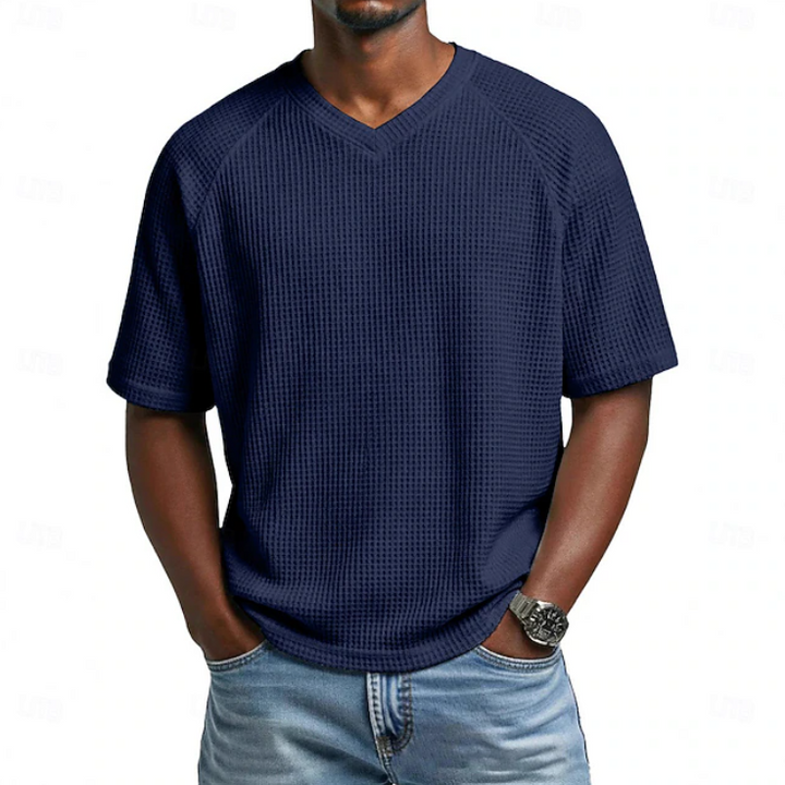 Maikel | Comfortabel T-shirt met V-hals