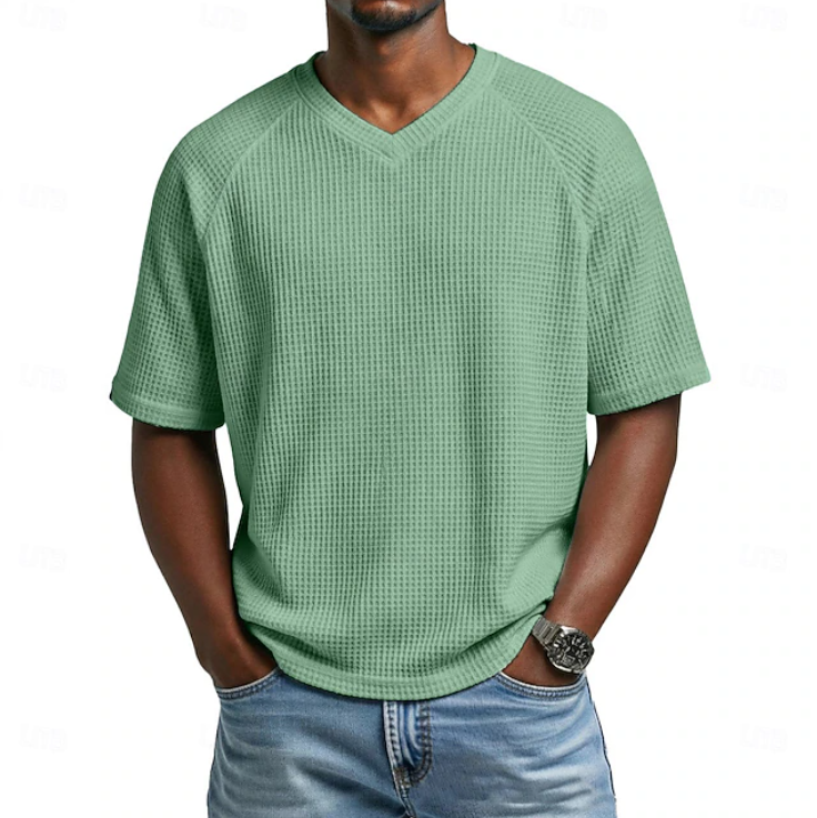 Maikel | Comfortabel T-shirt met V-hals