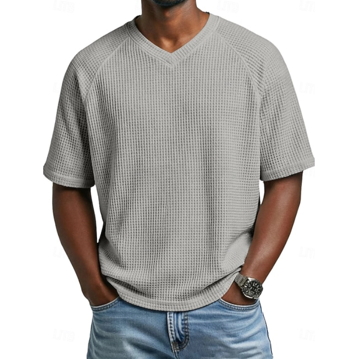 Maikel | Comfortabel T-shirt met V-hals