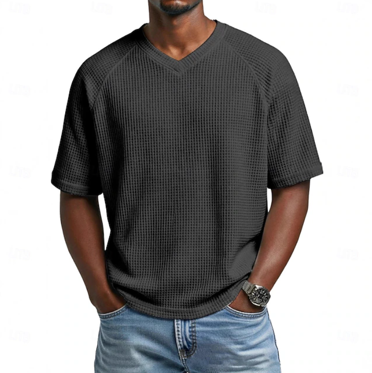 Maikel | Comfortabel T-shirt met V-hals