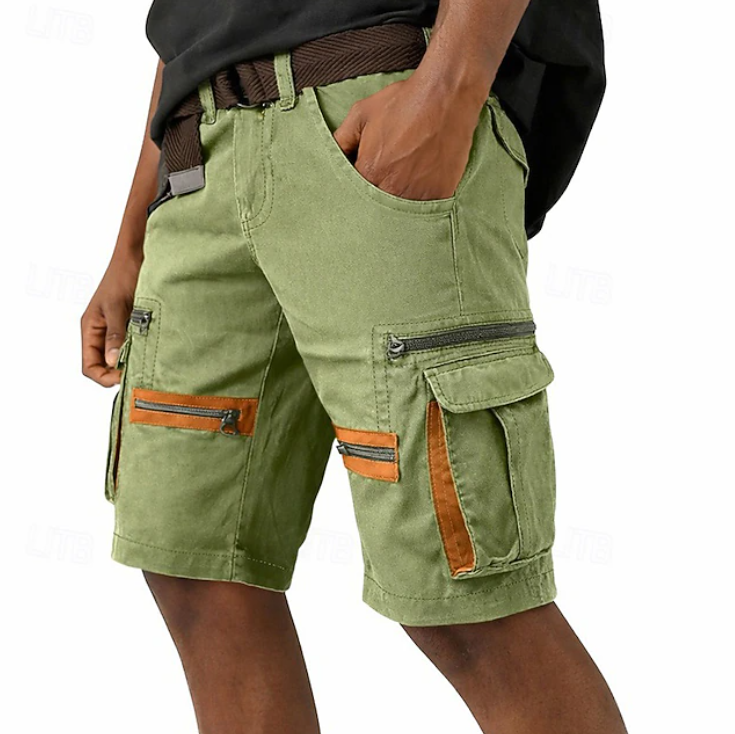 Dennis | Robuuste Cargo Short met Opbergzakken
