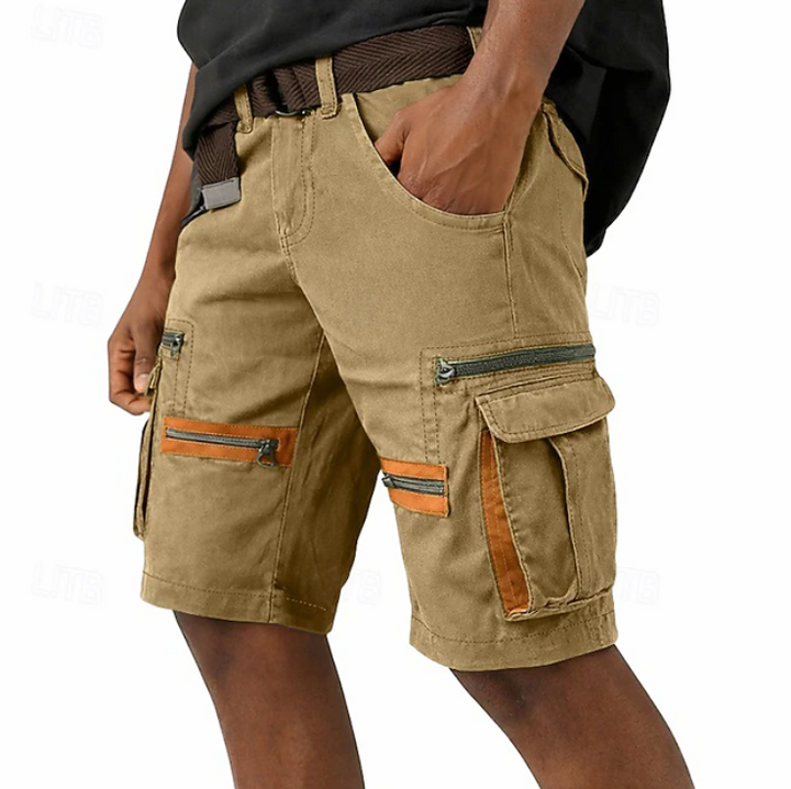 Dennis | Robuuste Cargo Short met Opbergzakken