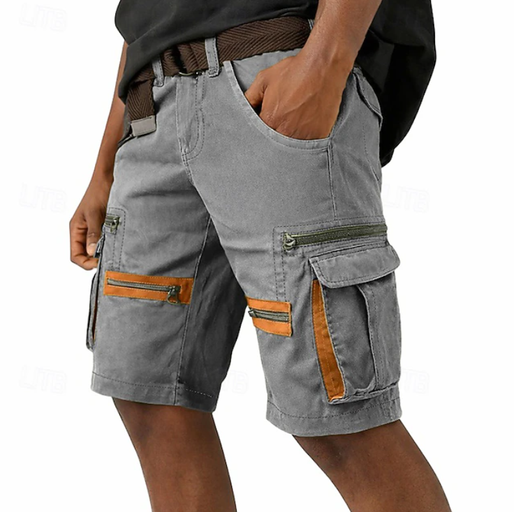 Dennis | Robuuste Cargo Short met Opbergzakken