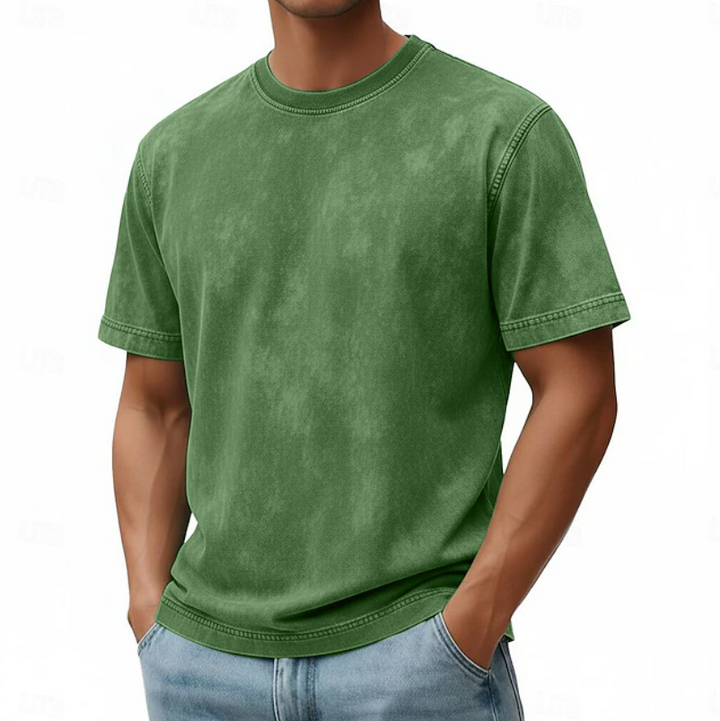 Douwe | Comfortabel T-shirt met Ronde Hals