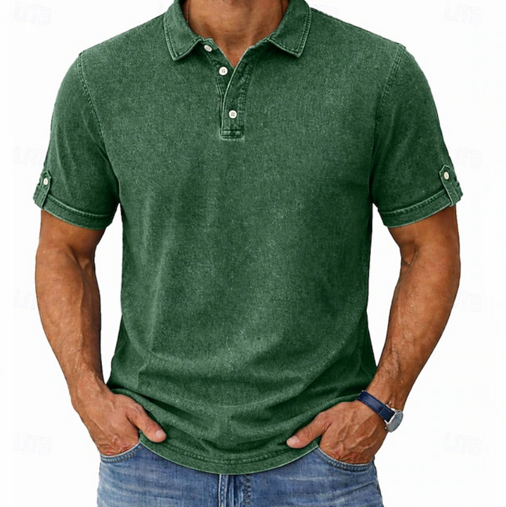 Coen | Klassieke Washed Polo