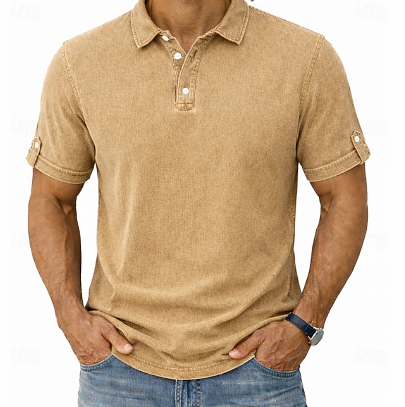 Coen | Klassieke Washed Polo