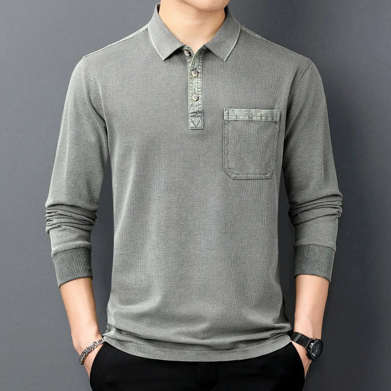 Lars | Ademend Katoenen Poloshirt