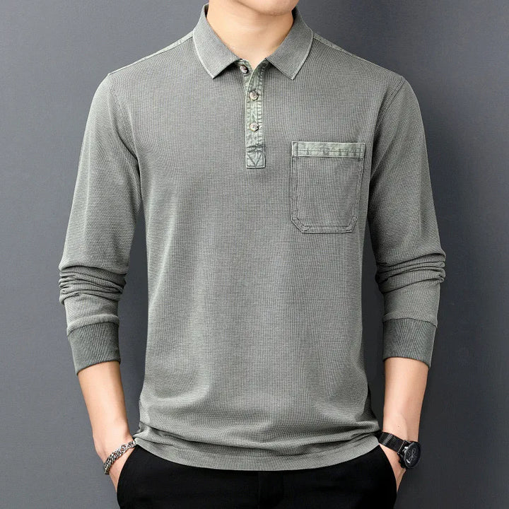 Lars | Ademend Katoenen Poloshirt