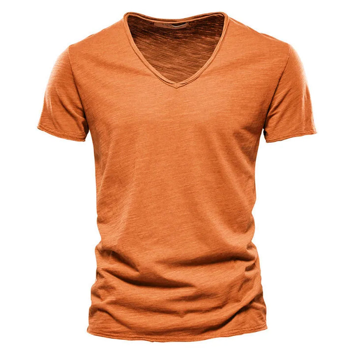 Mark | Comfortabel V-hals T-shirt met Casual Pasvorm