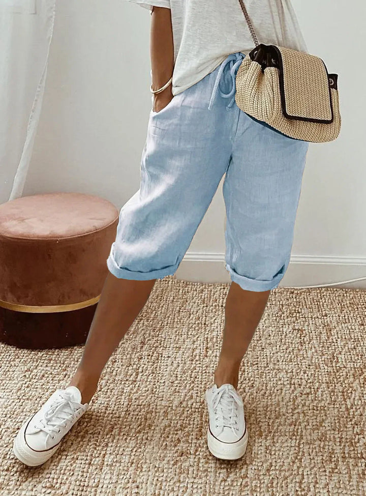 Sophie | Luchtige Linnen Zomerbroek