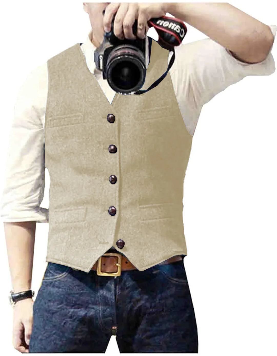 Floris | Klassiek Visgraat Gilet