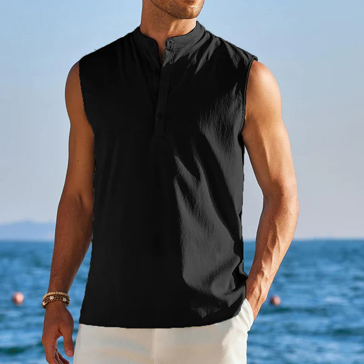Lars | Ademend Linnen Zomeroverhemd