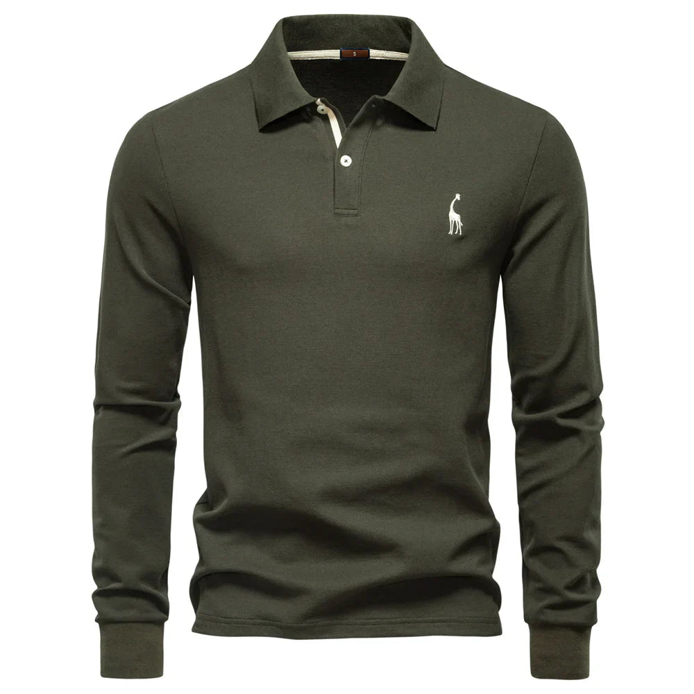 Lars | Casual Poloshirt met Kraag