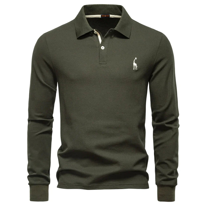 Lars | Casual Poloshirt met Kraag