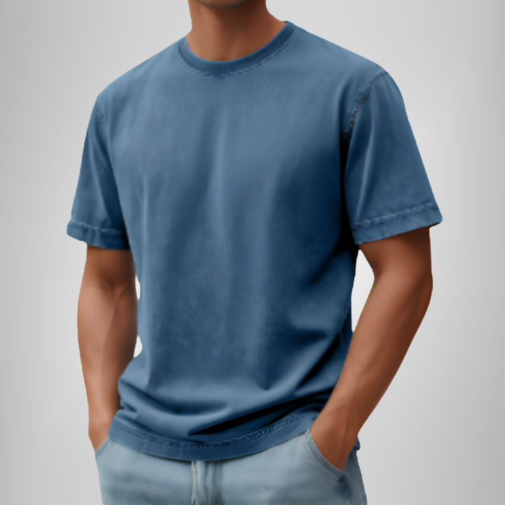 Douwe | Comfortabel T-shirt met Ronde Hals