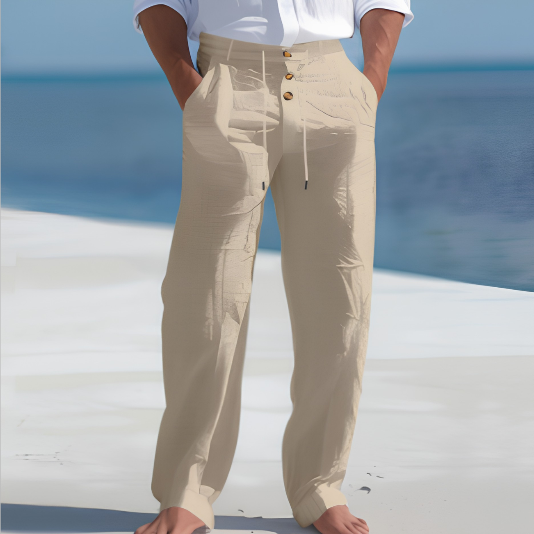 Wessel | Luchtige Wijde Zomerbroek