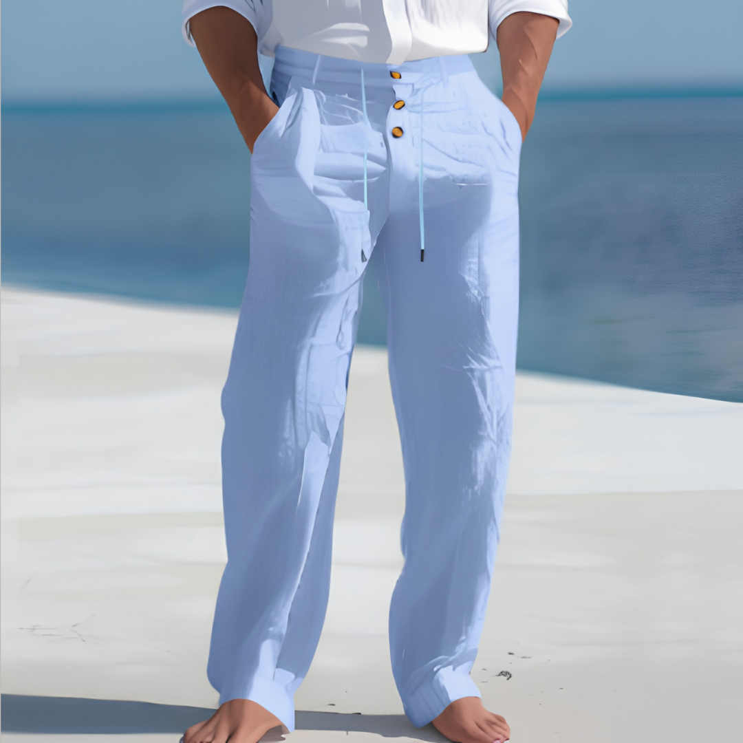 Wessel | Luchtige Wijde Zomerbroek
