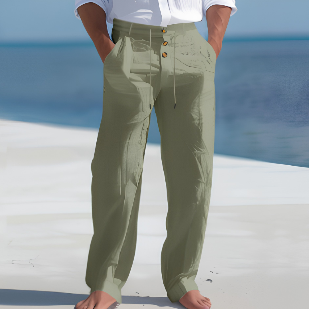 Wessel | Luchtige Wijde Zomerbroek