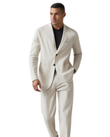 Roland | Zomerse set met overhemd en broek in casual stijl