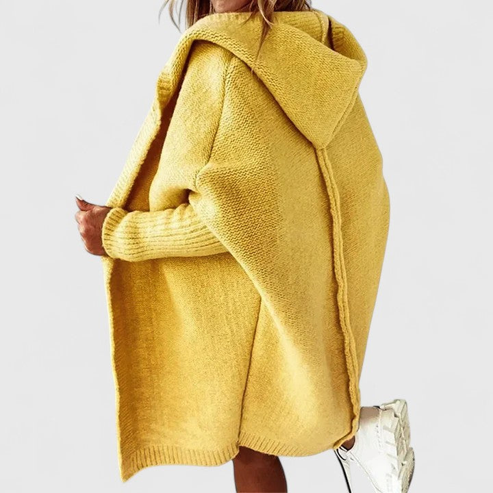 Lieselotte | Oversized Vest met Ruime Capuchon