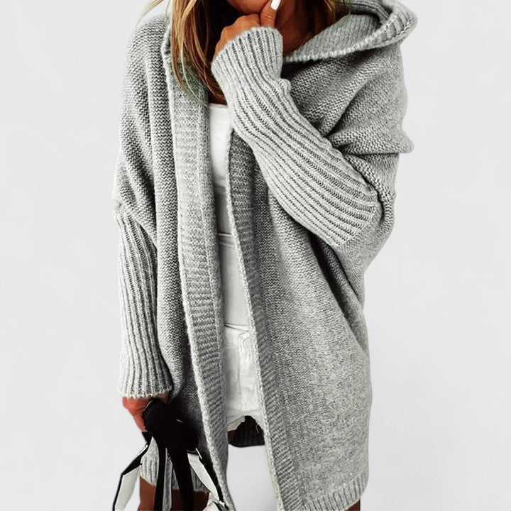 Lieselotte | Oversized Vest met Ruime Capuchon