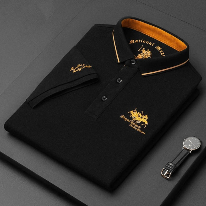 Jovan | Verzorgde Polo met Klassieke Kraag