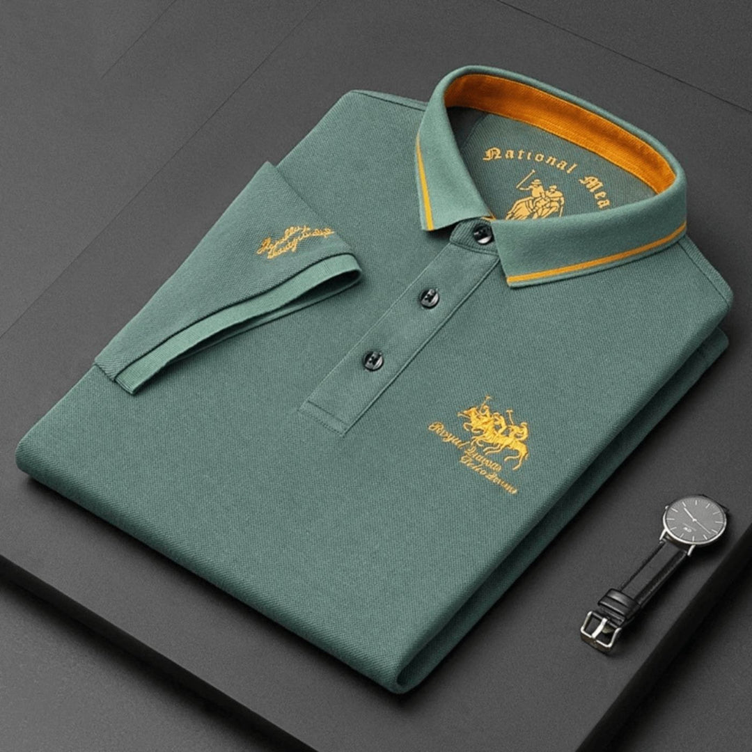 Simon | Luxe Katoenen Polo