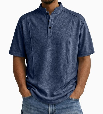 Stijn | Tijdloze Polo met Knoopsluiting