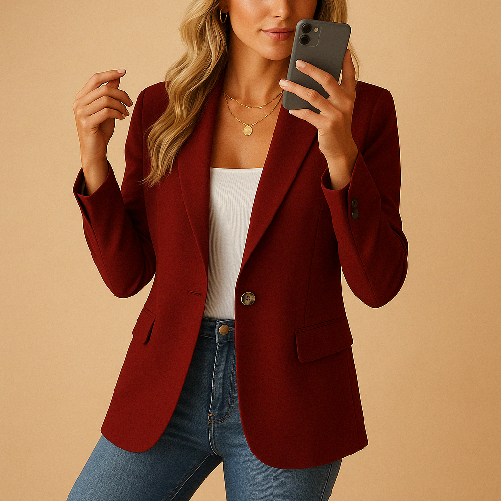 Janine | Verfijnde Getailleerde Blazer
