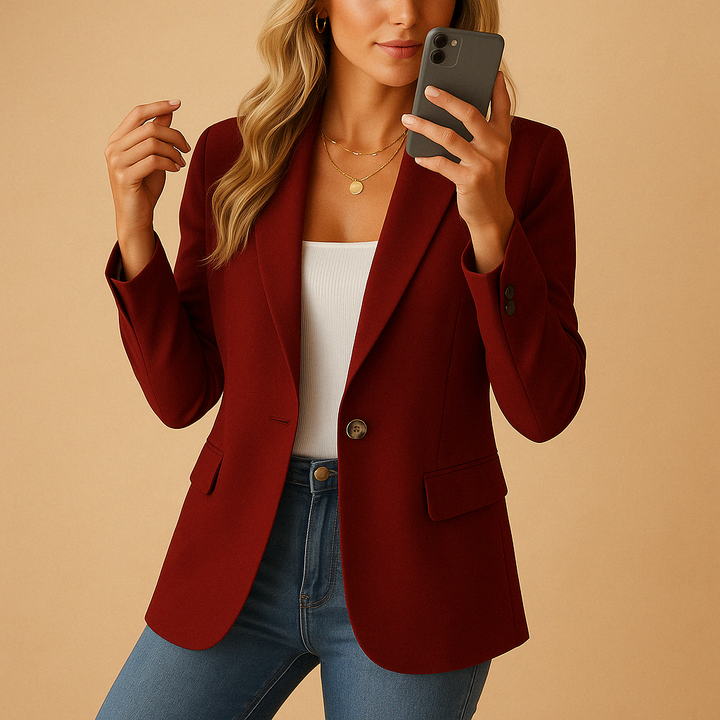 Janine | Verfijnde Getailleerde Blazer