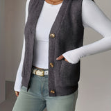 Marga | Verfijnd Mouwloos Gilet