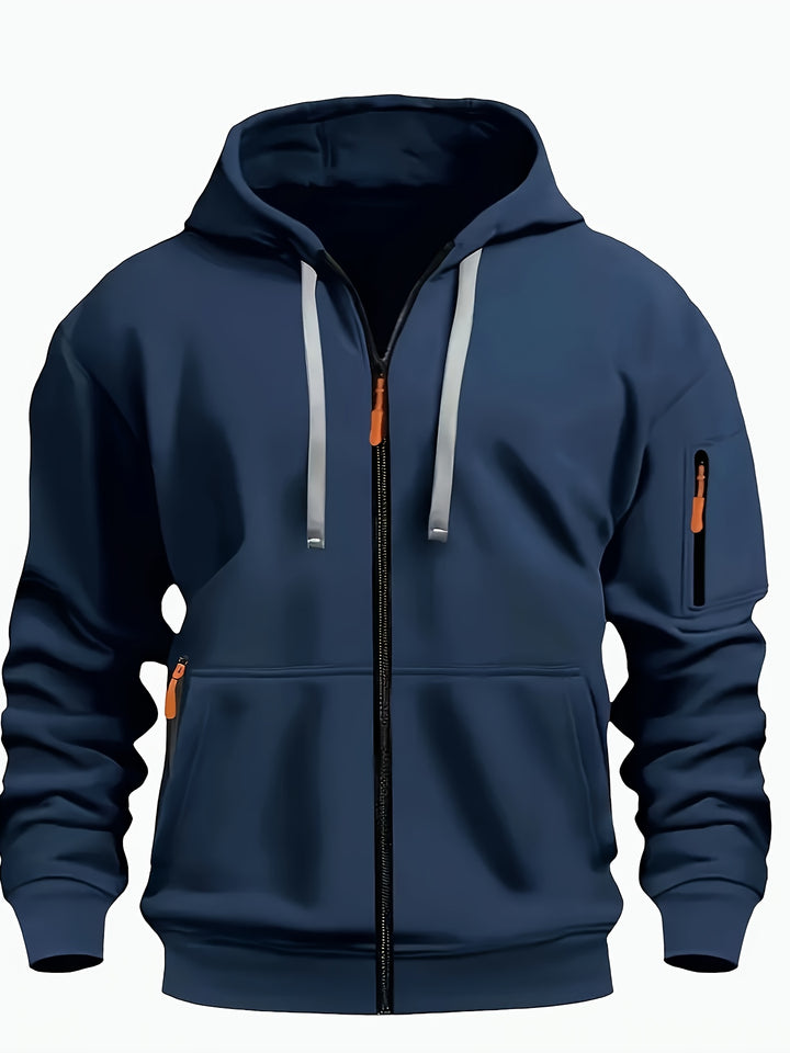 Duco | Comfortabele Sportieve Hoodie met Rits