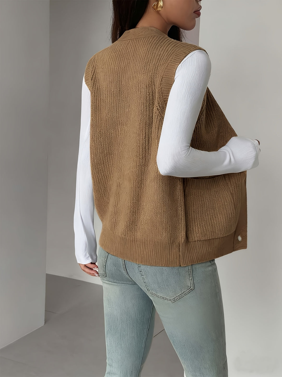 Marga | Verfijnd Mouwloos Gilet