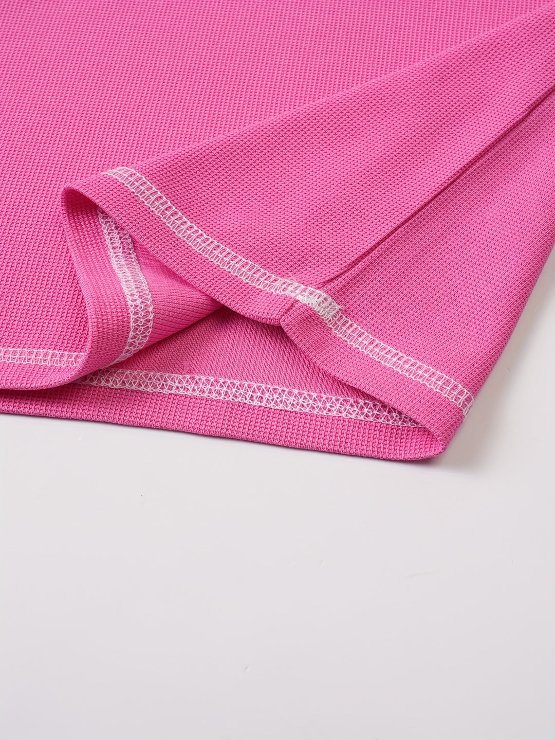 Thijs | Sportieve Henley met Knoopsluiting