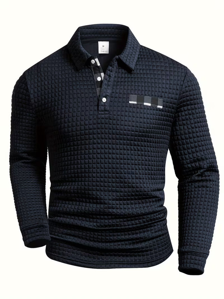 Victor | Slim Fit Polo met Klassieke Kraag