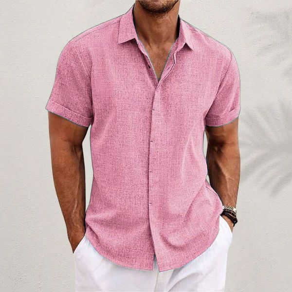 Lars | Ademend Slim-Fit Zomershirt
