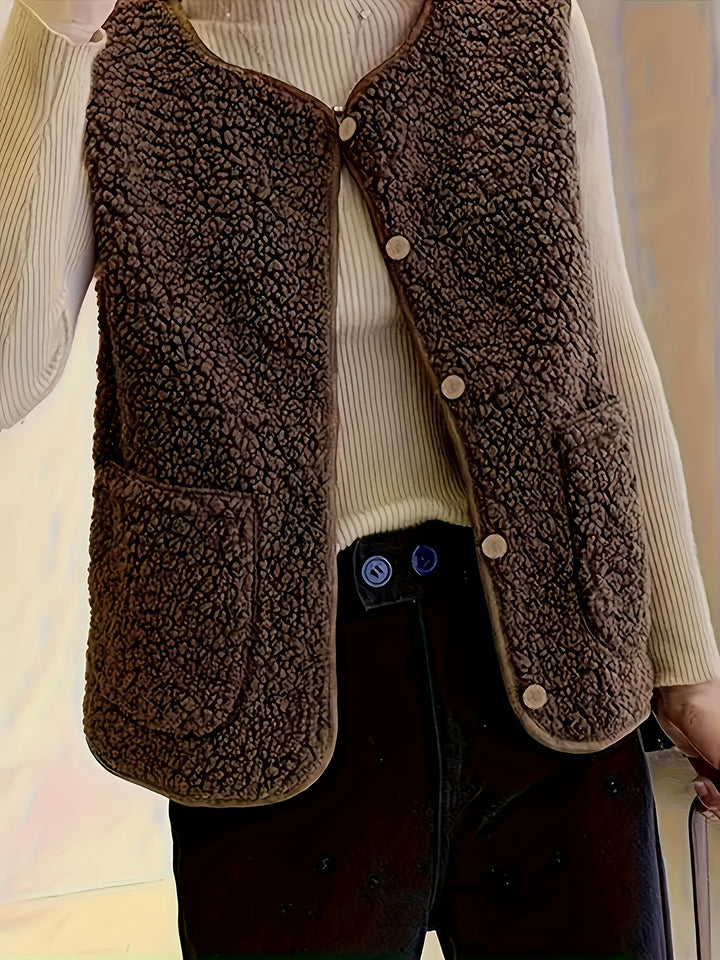 Ineke | Zachte Mouwloze Gilet