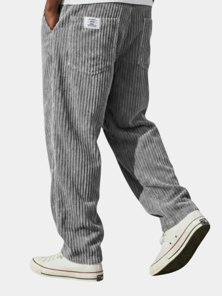 Rutger | Comfortabele Geribde Broek