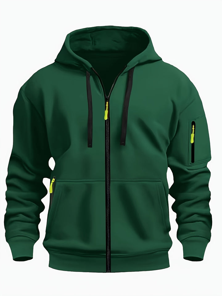 Duco | Comfortabele Sportieve Hoodie met Rits