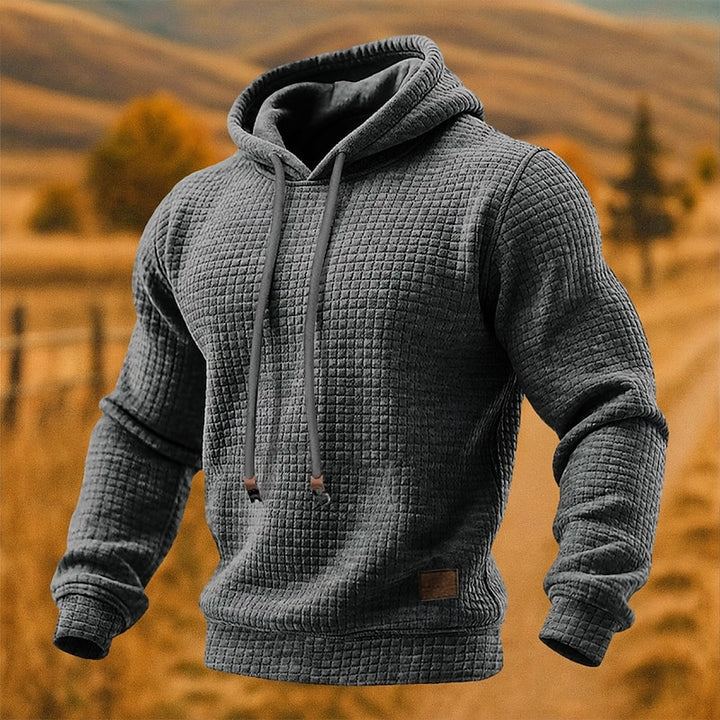 Twan | Comfortabele Hoodie met Structuur