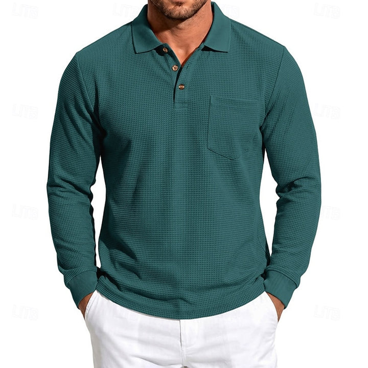 Otto | Verfijnd Poloshirt met Lange Mouwen