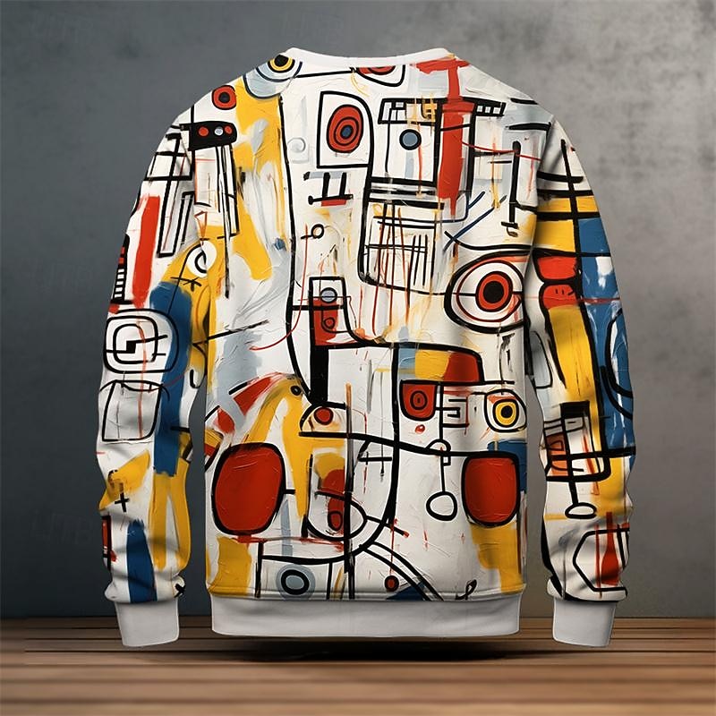 Jurre | Kunstzinnige Sweater met Print
