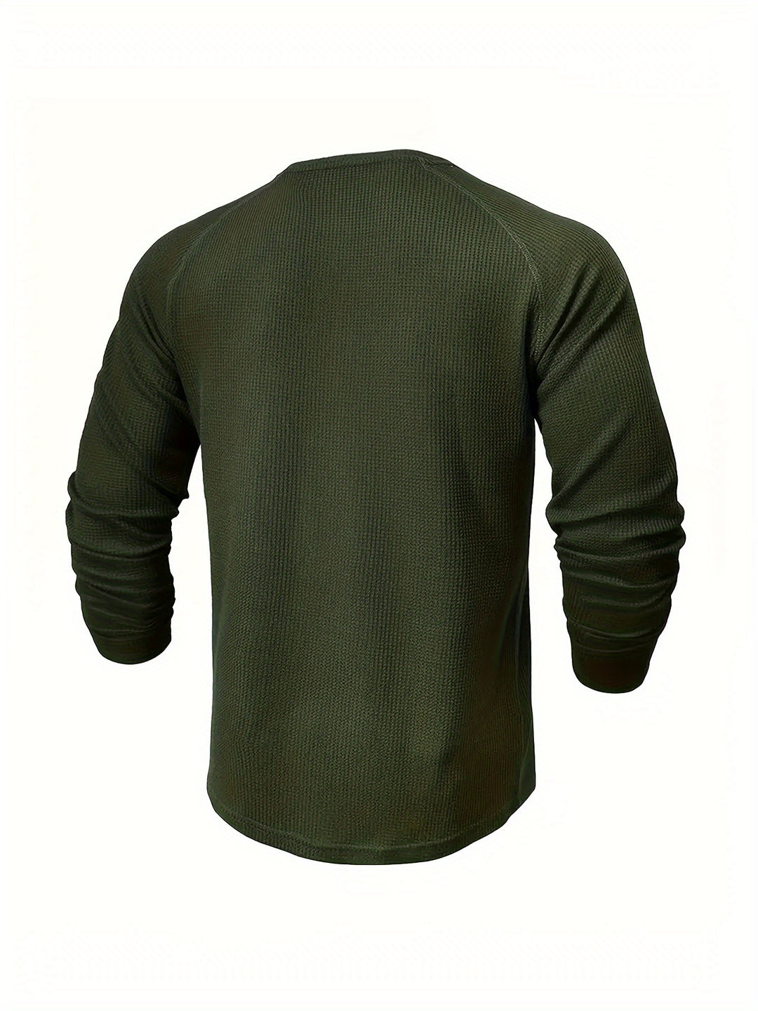 Jesse | Verfijnd Henleyshirt met Lange Mouw