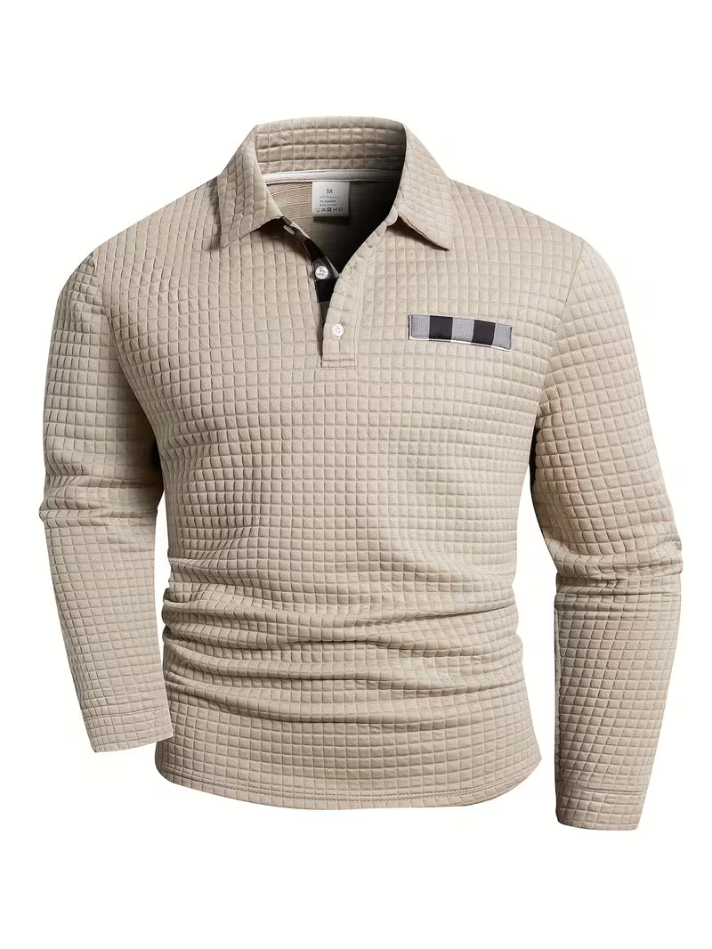 Victor | Slim Fit Polo met Klassieke Kraag